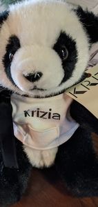 New KRIZIA Stuffed Panda Bear
